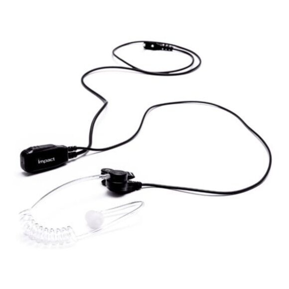 Impact K1-PLO-AT1 Receive Only Earpiece w/ Acoustic Tube Kenwood 2-Pin - Picture 1 of 3